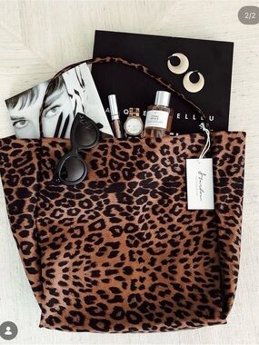 Shop Starlow Leopard Tote Bag